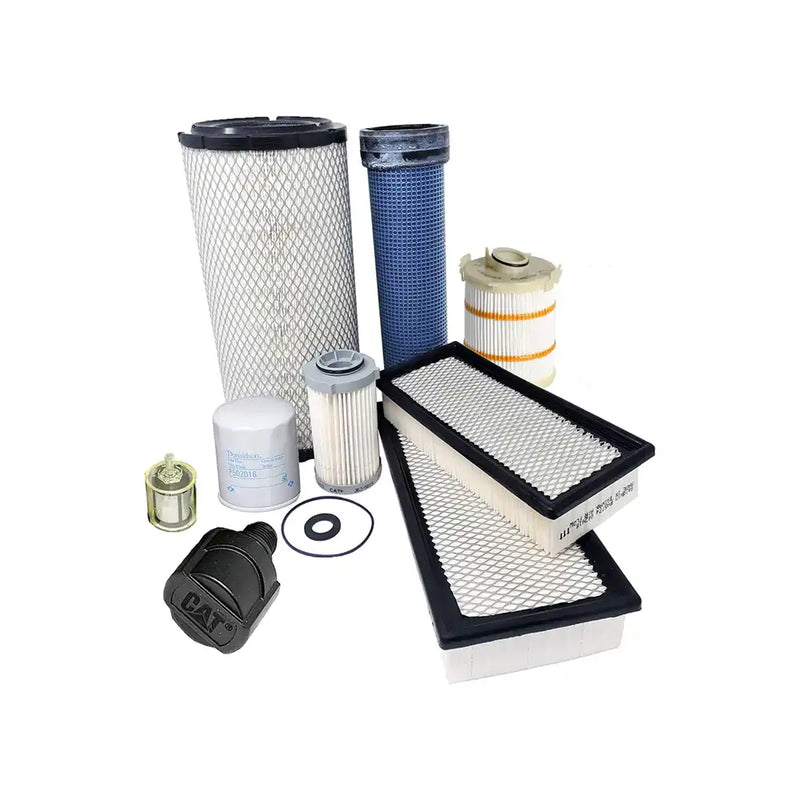 Load image into Gallery viewer, 1000 Hours Filter Kit for Caterpillar CAT Compact Track Loader 259D 279D 289D 299D 299D2 - Engine Maintenance Parts > Filter Kits from MyMROmarts