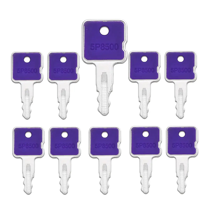 Load image into Gallery viewer, 10 Pcs Keys 5P8500 for CAT Heavy Equipment Key Caterpillar CAT E200B E320 E312 E70B E330 Excavator - Body Parts > Cab External parts > Cab Key from MyMROmarts