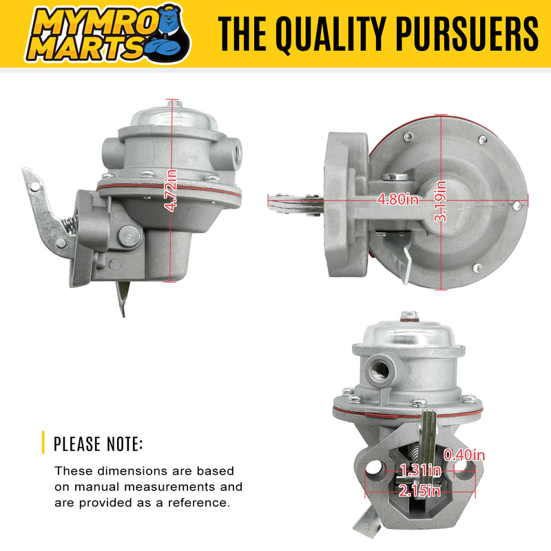 Load image into Gallery viewer, Fuel Lift Pump RE42211 for Hitachi Crawler Tractor DX75 DX75L DX75M from MyMROmarts