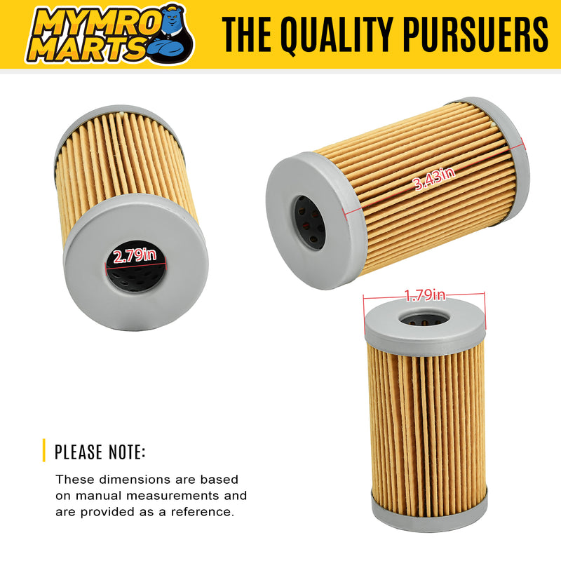 Load image into Gallery viewer, Fuel Filter 15521-43160 for Kubota Tractor L2250DT L225DT L2500DT L2850DT L2850F L3010F L3430DT L35 L3540HST L3940DT-3 L4310DT-GST-C/HST-C L4330DT/GST/HST(C) L4400DT L48 L5030GST L5740HST M4700 M5400 MX5000DT MX5100DT Engine D902 D905 D1005 D1105 from MyMROmarts