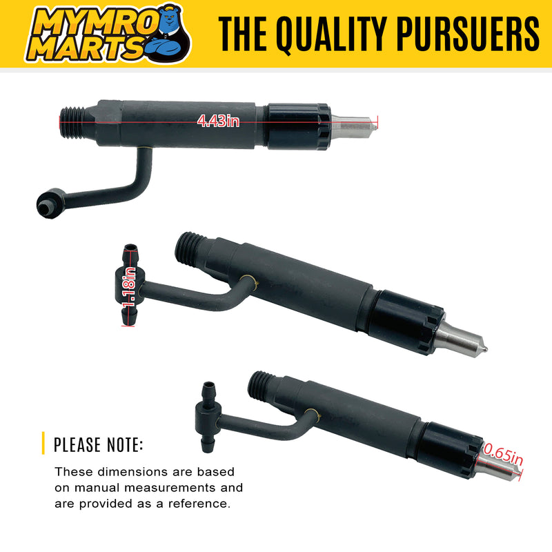 Chargez l'image dans la visionneuse de la galerie, Fuel Injector AT110293 for Yanmar 3TNE84 3TNE88 4TNE84 4TNE88 John Deere 790 870 990 1070 4300 4400 4500 4600 4700 50 from MyMROmarts