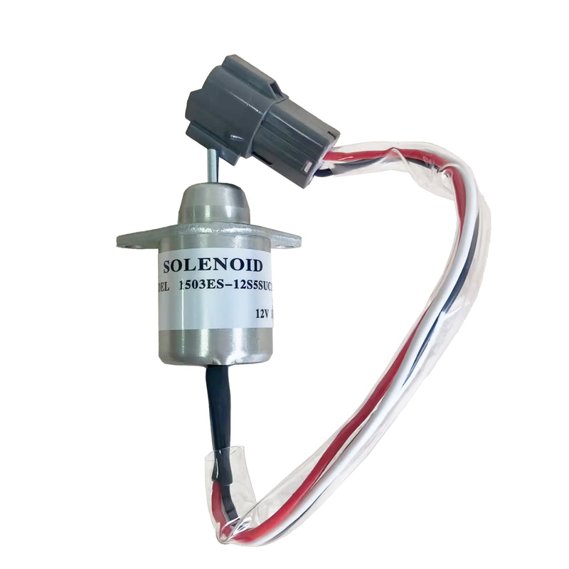 Indlæs billede i Gallery Viewer, 12V Stop Solenoid 1503ES-12S5SUC12S For Komatsu Excavator PC45 from MyMROmarts