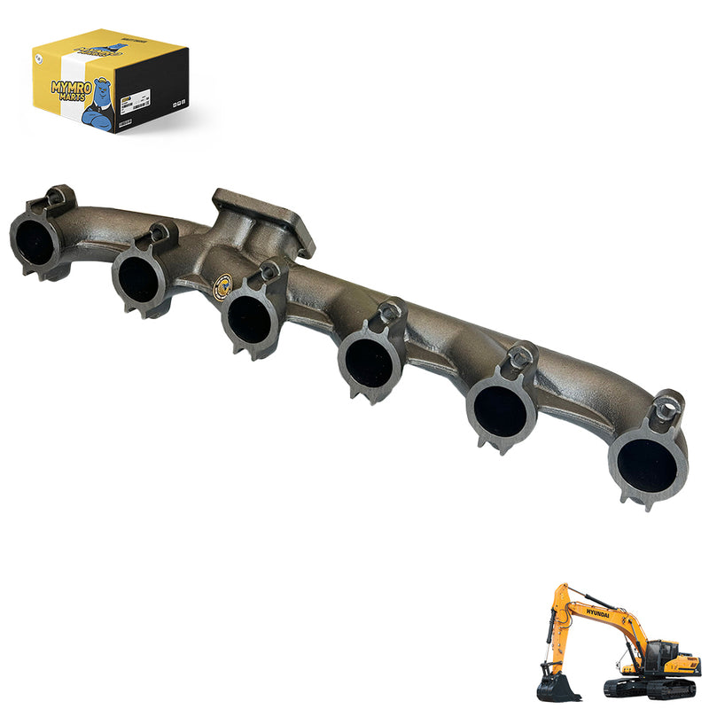 Indlæs billede i Gallery Viewer, Exhaust Manifold 3931440 3978522 3907451 for Hyundai R330LC-9S Excavator from MyMROmarts