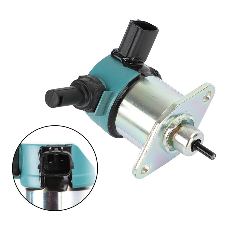 Load image into Gallery viewer, 12V Fuel Shutoff Solenoid 17208-60010 17208-60015 17208-60016 17208-60017 For Kubota KX71-3 KX71-3S U25S U27-4 Excavator D905 D1005 D1105 D1305 V1205 V1305 V1505 from MyMROmarts