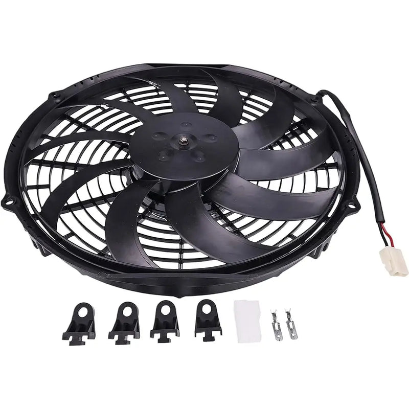 Cargue la imagen en el visor de la galería, 12'' Low-Profile Engine Fan 24V 30100351 VA10-BP9/C-25S for Spal - Engine Parts > Cooling System > Engine Fan Parts from MyMROmarts