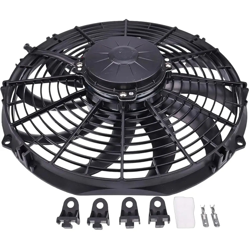 Cargue la imagen en el visor de la galería, 12'' Low-Profile Engine Fan 24V 30100351 VA10-BP9/C-25S for Spal - Engine Parts > Cooling System > Engine Fan Parts from MyMROmarts