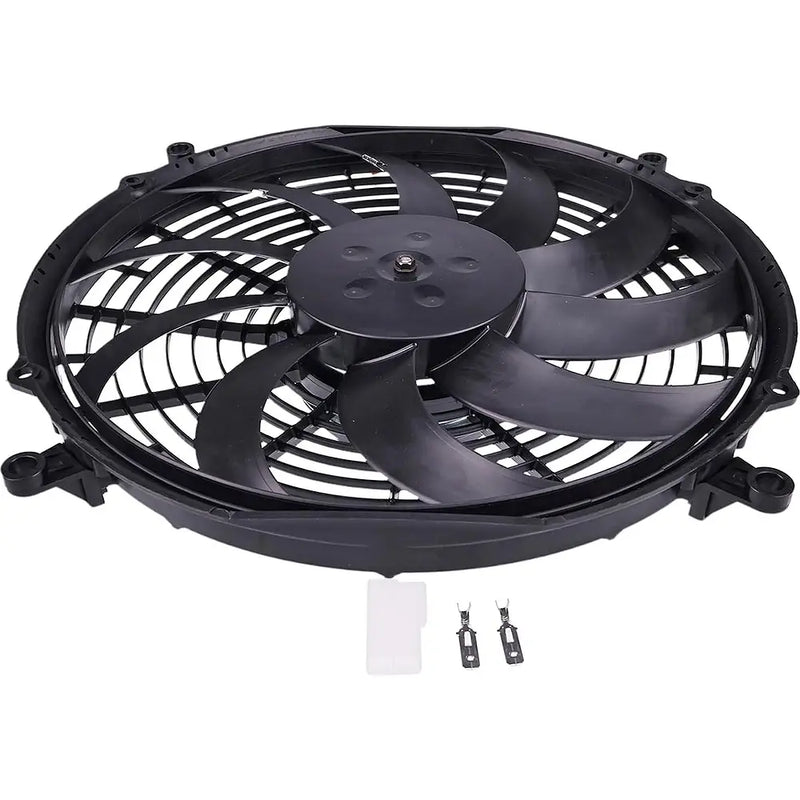 Cargue la imagen en el visor de la galería, 12'' Low-Profile Engine Fan 24V 30100351 VA10-BP9/C-25S for Spal - Engine Parts > Cooling System > Engine Fan Parts from MyMROmarts