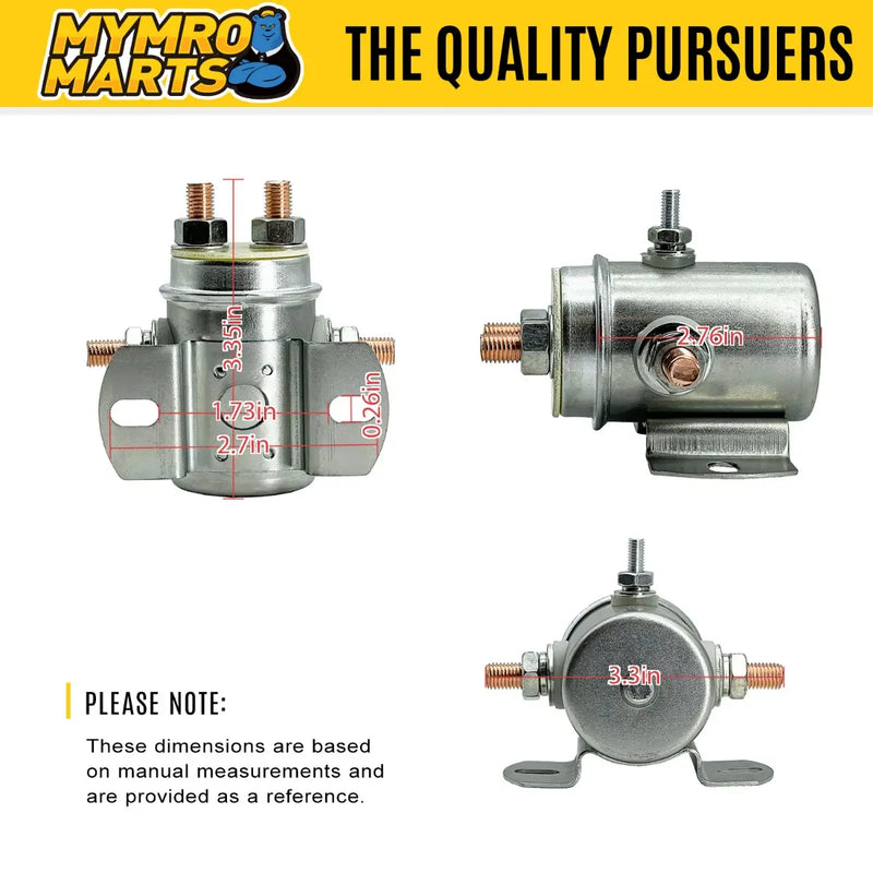 Afbeelding laden in Galerijviewer, 12V 5 Terminal Switch Relay Solenoid 15-341 SBD4201 for Prestolite Winch Motor MBJ-4201 MBJ-4202 MBJ-4204 - Electrical Parts > Relay from MyMROmarts