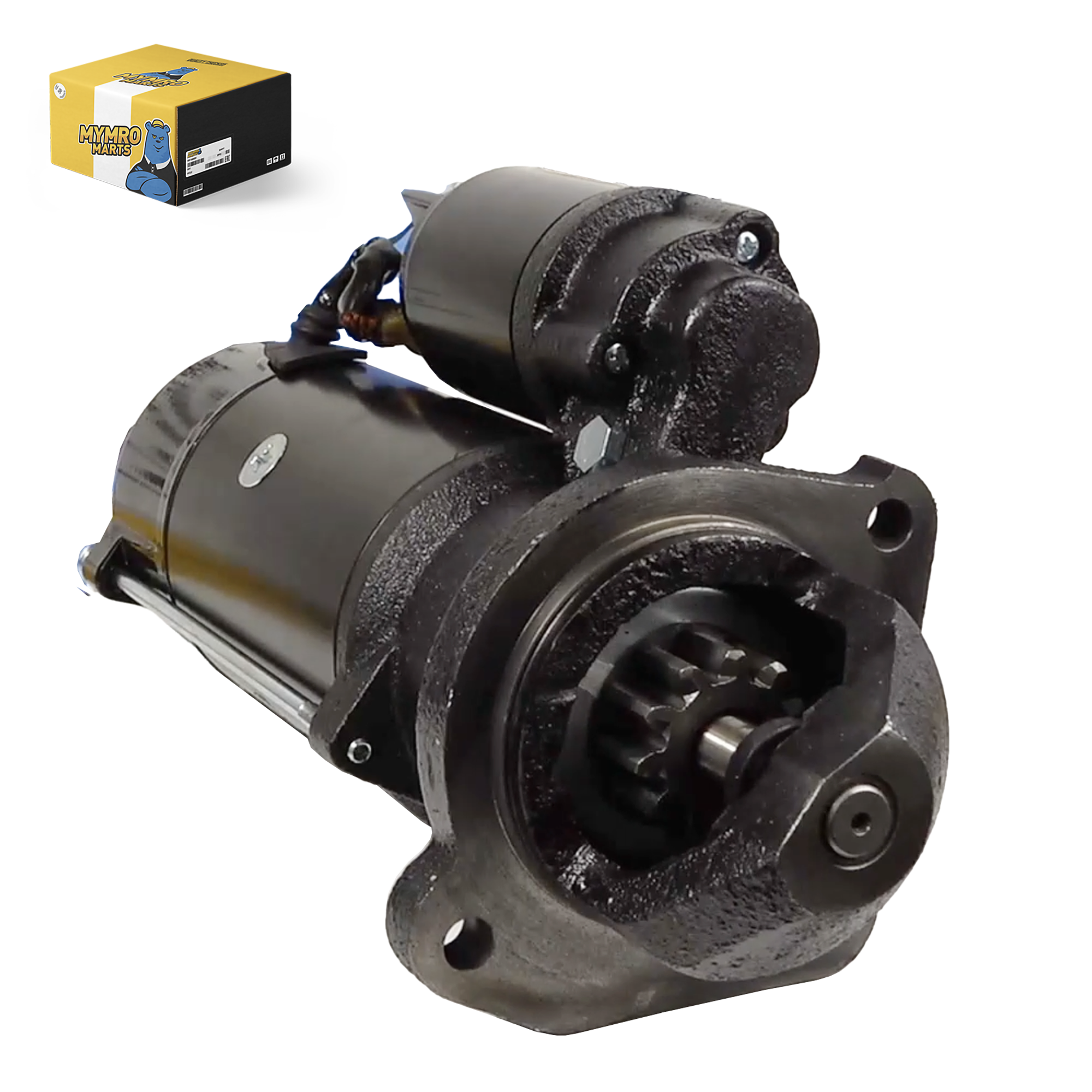 Motor de arranque IS1105 para retroexcavadora JCB 2CX, 3CX, 4CX y JS220, 12 V, 11 toneladas