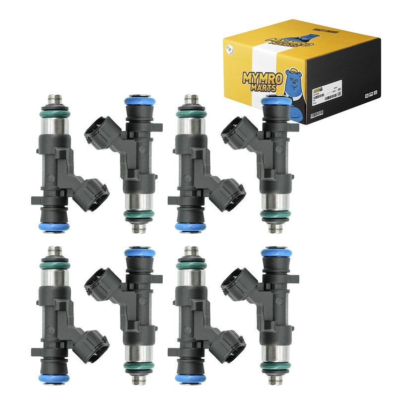 Cargue la imagen en el visor de la galería, 8PCS 12 Holes GAS Fuel Injectors 0280158007 Fit For NISSAN Pathfinder Titan Armada Frontier NV1500 2500 3500 For INFINITI QX56 V6 4.0L V8 5.6L 2004-2019 - Engine Parts > Fuel System > Fuel Injector Nozzle from MyMROmarts
