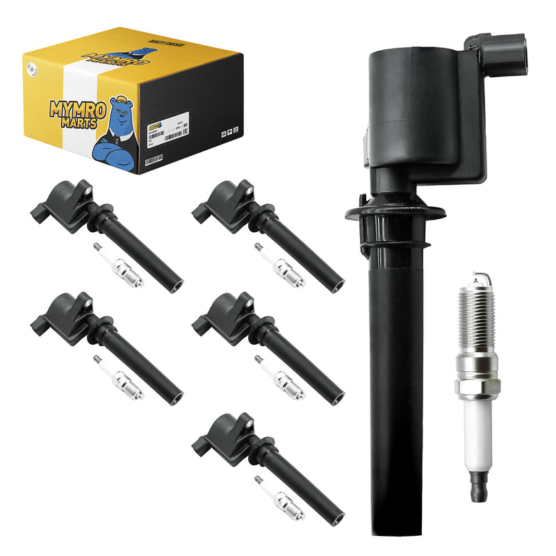 Load image into Gallery viewer, Set of 6 Ignition Coil Pack DG513/DG500 FD502 UF406 and Spark Plugs SP493 Compatible with Taurus Escape Mazda Tribute Escape Taurus Sable Mariner Montego V6 3.0L - Electrical Parts > Other Electrical Parts > Solenoid Valve Coil from MyMROmarts