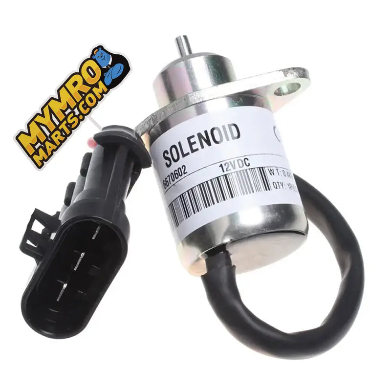 Afbeelding laden in Galerijviewer, Fuel Shutoff Solenoid Valve 6670602 For Bobcat Loader 463 553 S70 S100 from MyMROmarts