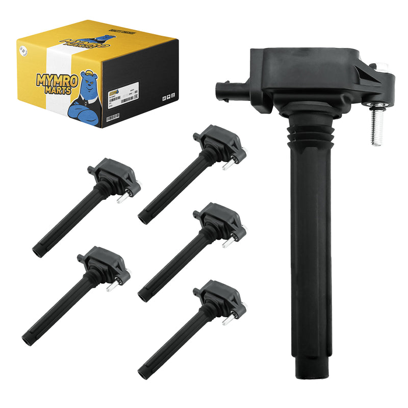 Load image into Gallery viewer, Set of 6 Ignition Coil Pack UF648 For Ram Chrysler Jeep Dodge Durango 300 Town Country Grand Cherokee Wrangler Charger Journey 2011-2016 with 3.6 V6 - Electrical Parts > Other Electrical Parts > Solenoid Valve Coil from MyMROmarts