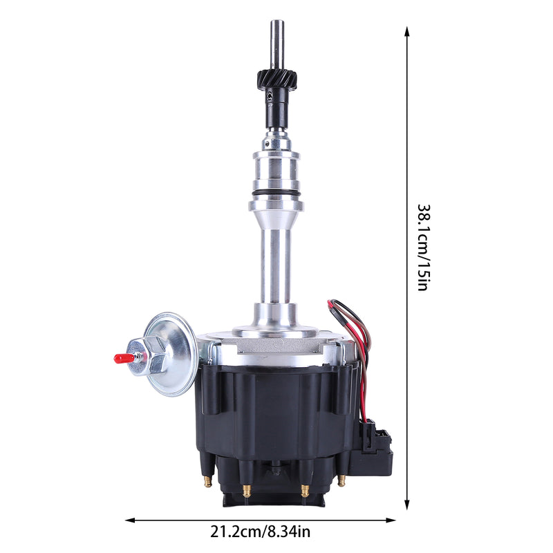Załaduj obraz do przeglądarki galerii, New HEI Distributor Black Cap Ford V8 SBF 302 5.0 1986-1994 EFI For Carbed Conversions Complete Assembly from MyMROmarts