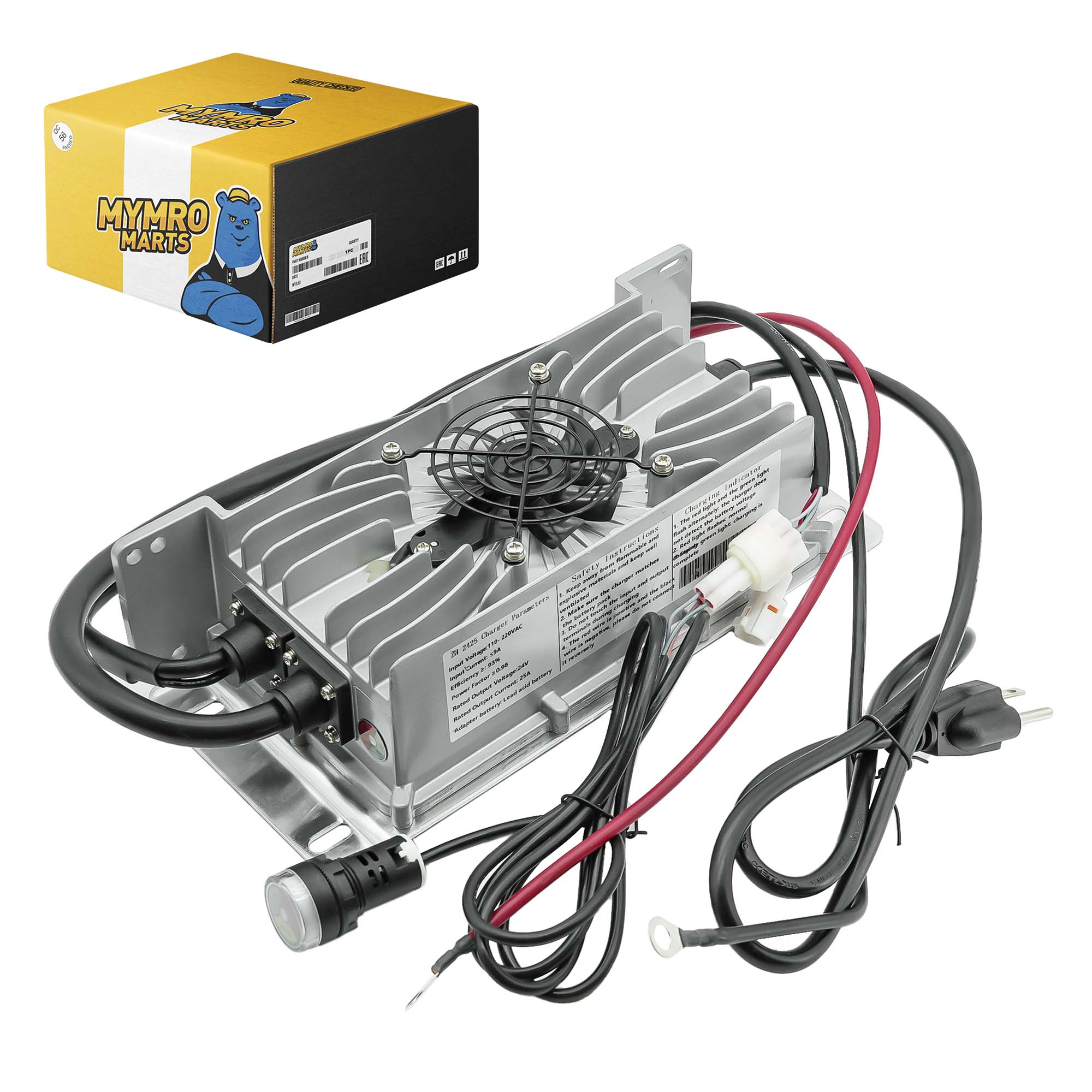 24V 25A Battery Charger 0400087 400087 for JLG Universal Replacement