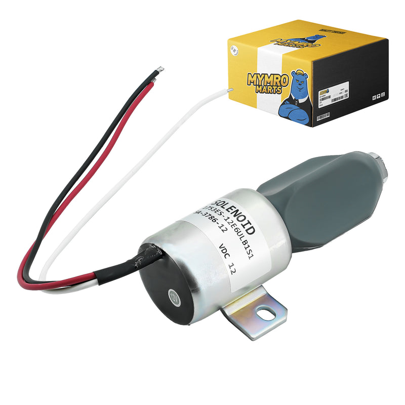 Load image into Gallery viewer, 12V Stop Solenoid SA-3786-12 1753ES-12E6ULB1S1 for Cub Cadet 1782 Garden Tractor Grasshopper 721D2 Mower Kubota D600 V800 Z400 Engines from MyMROmarts