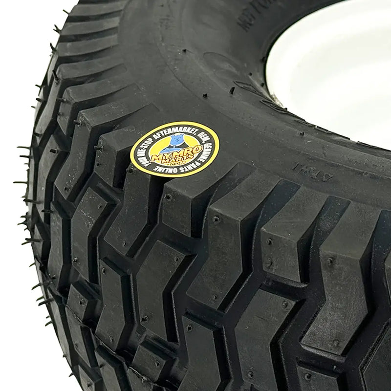 Laden Sie das Bild in Galerie -Viewer, 1PCS 15x6.00-6 Lawn Mower Tires,15x6-6 Front Tire Assembly Replacement for Craftsman/John Deere/Cub Cadet Riding Mowers,4 Ply Tubeless,570lbs Capacity,3" Offset Hub,3/4" Bushing - Body Parts > Cab External parts from MyMROmarts