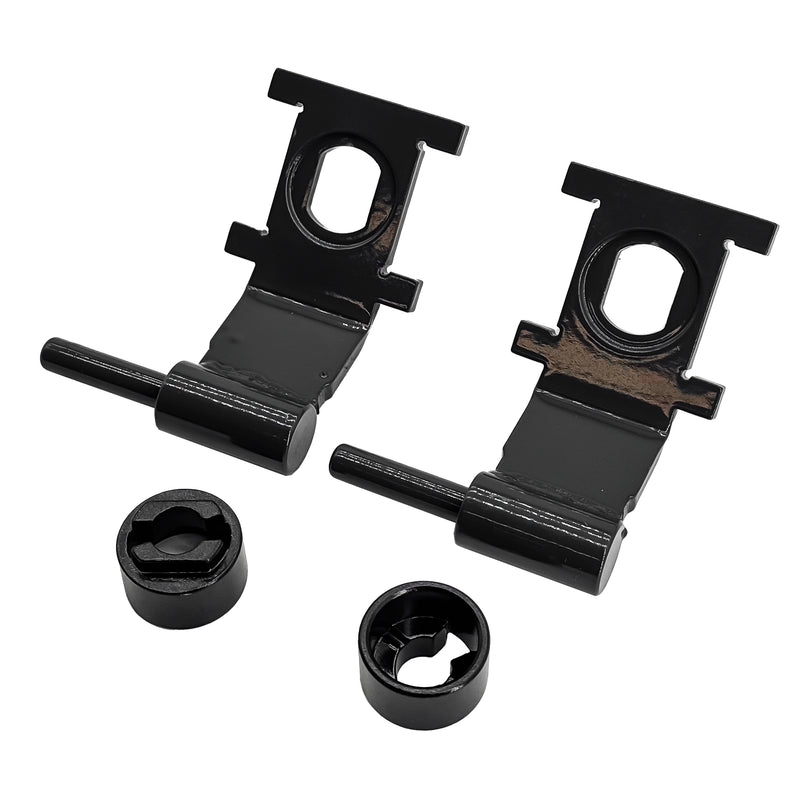 Load image into Gallery viewer, 2PCS Cab Door Hinge w/Gasket 7193725 7167846 for Bobcat Loader T450 T550 T590 T595 T630 T650 T740 T750 T770 T870 A770 S450 S510 S530 S550 S570 S590 S595 S630 S650 S740 S750 S770 S850 from MyMROmarts