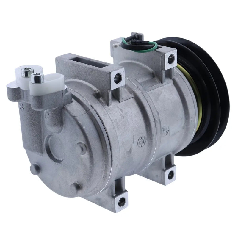 Afbeelding laden in Galerijviewer, 24V A/C Compressor 4719131 for Hitachi ZX140W-3 ZX140W-3-AMS ZX140W-3DARUMA ZX145W-3 ZX145W-3-AMS ZX250W-3 from MyMROmarts