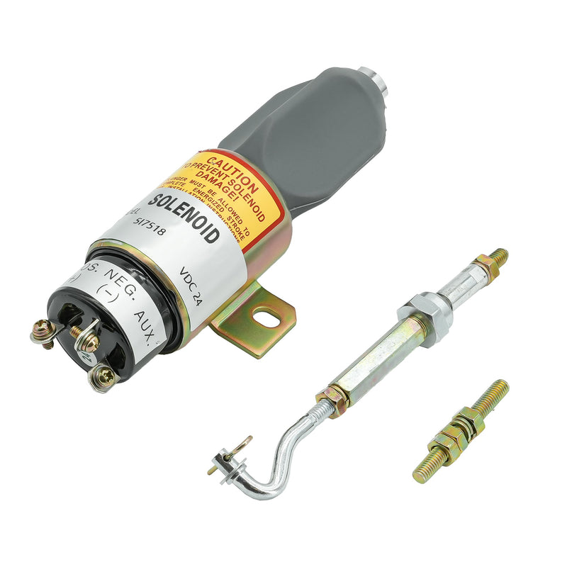 Load image into Gallery viewer, 24V Shutoff Solenoid 5I7518 CA5I7518 5I-7518 for Caterpillar CAT Track Excavator 311 312 320 320L Engine 3064 3066 Mitsubishi S6KT 6D14 6D31 Engine from MyMROmarts