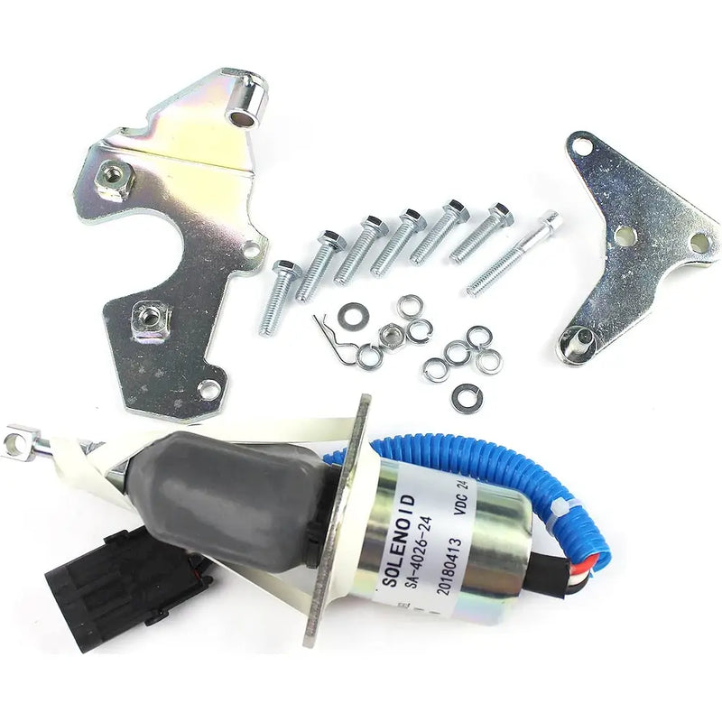 Load image into Gallery viewer, 24V Stop Solenoid 1752ES SA-4026-24 For Cummins 6BT Engine from MyMROmarts