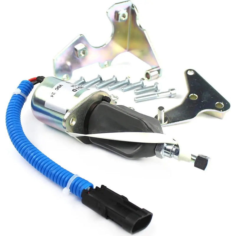 Load image into Gallery viewer, 24V Stop Solenoid 1752ES SA-4026-24 For Cummins 6BT Engine from MyMROmarts