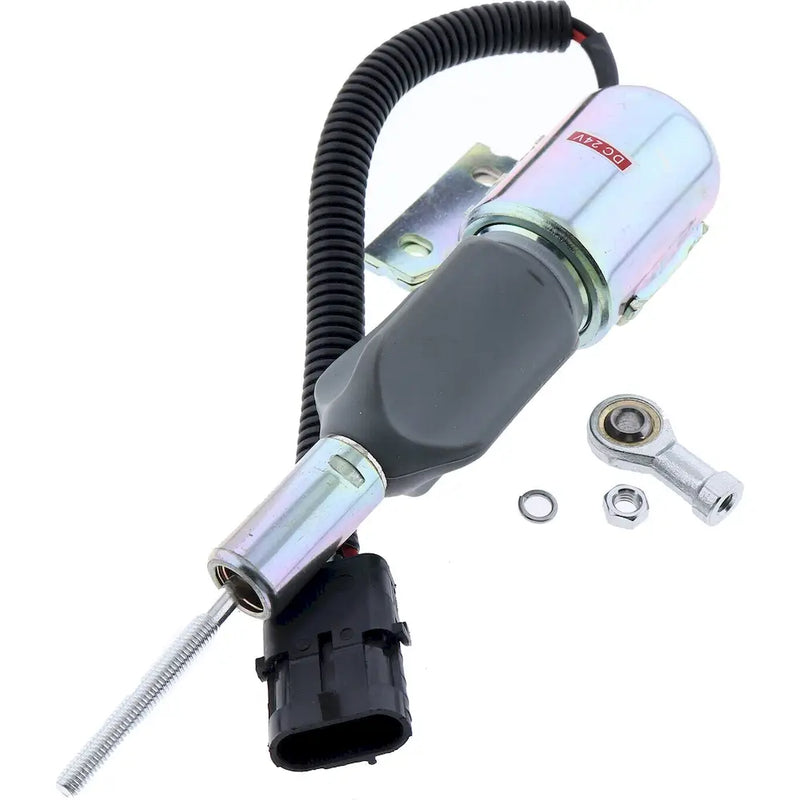 Load image into Gallery viewer, 24V Stop Solenoid 6733-81-9110 for Komatsu Grader GD530A-2C GD530AW-2B GD530A-2C from MyMROmarts
