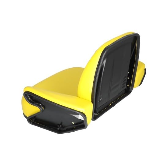 Chargez l'image dans la visionneuse de la galerie, Seat Assembly Vinyl Yellow AR81034 for John Deere 2955 3150 4040 4050 4055 4240 4250 4255 4430 4440 4450 4455 4555 4560 4640 4650 4755 4760 4840 4850 4955 4960 7210 7410 7600 7610 7700 7710 7800 7810