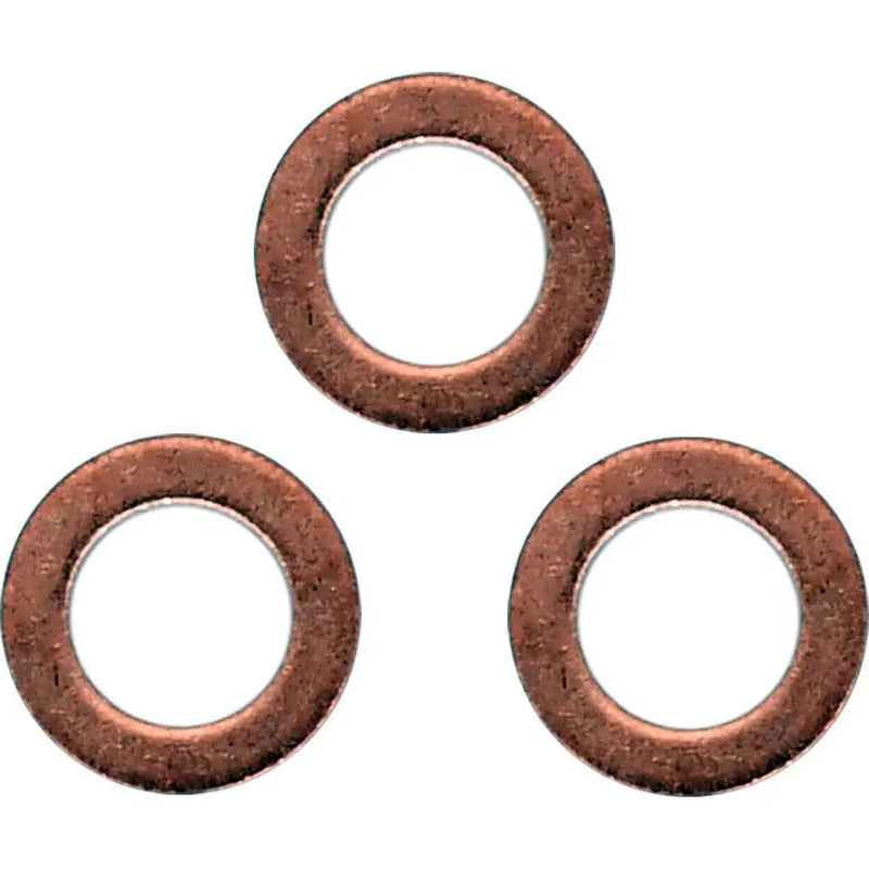 Afbeelding laden in Galerijviewer, 3 Cylinder Injector Seal Kit with Heat Shield 19077-53650 for Kubota Engine D662 D722 - Hydraulic Parts > Hydraulic Seal Kits from MyMROmarts