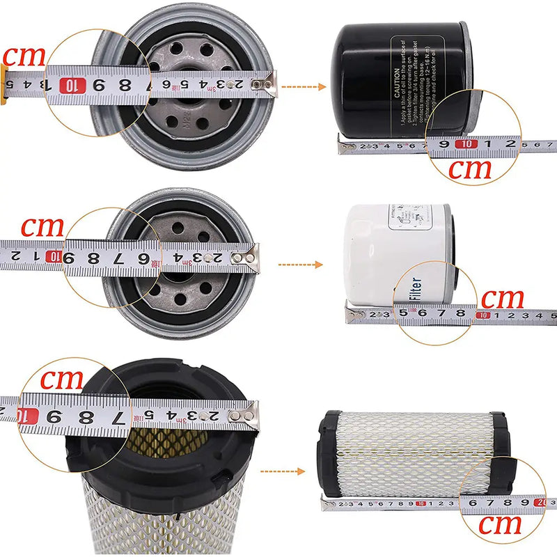 Load image into Gallery viewer, 3 filters 1 Set Maintenance Kit 11-6182 11-9342 11-9059 for Thermo King Tripac APU or Evolution from MyMROmarts