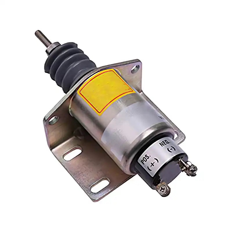 Load image into Gallery viewer, 3 Terminals Fuel Shutoff Solenoid 1504-12C2U1B1S1 for Synchro Start Kubota DF-750 12V from MyMROmarts