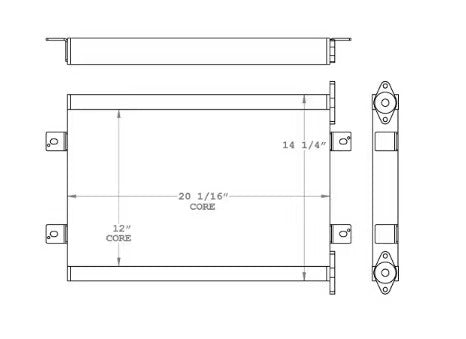 Load image into Gallery viewer, Oil Cooler RD819-64042 for Kubota KX080 Excavator from MyMROmarts