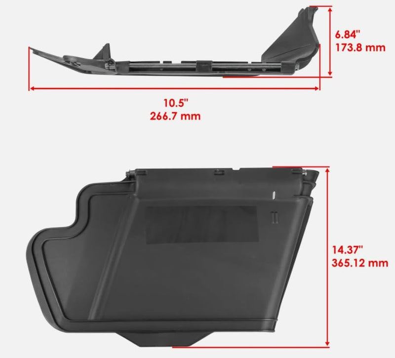 Load image into Gallery viewer, Deck Discharge Chute TCA16388 for John Deere 1023E 1025R 1026R 2025R from MyMROmarts