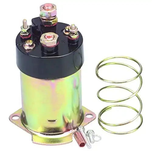Załaduj obraz do przeglądarki galerii, New 12V Heavy Duty Starter Solenoid Replacement For Case, CAT, John Deere, Allis-Chalmers, GM, Mercury Marine, 4-Terminal 8733261, 89902, 1114247, 4912314-4 - Electrical Parts > Starter Motor from MyMROmarts