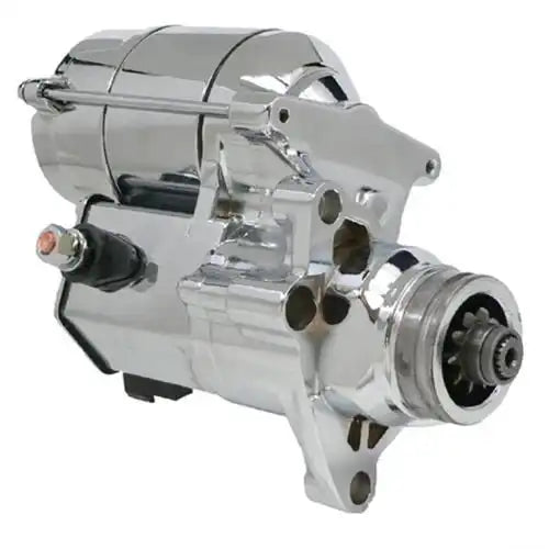 Afbeelding laden in Galerijviewer, New Chrome Starter Replacement For 2006-2014 Harley Davidson 1584cc 3161906, SHD0013-C, 31619-06A, 428000-3490, SHD0013C, 41052330 - Electrical Parts > Starter Motor from MyMROmarts