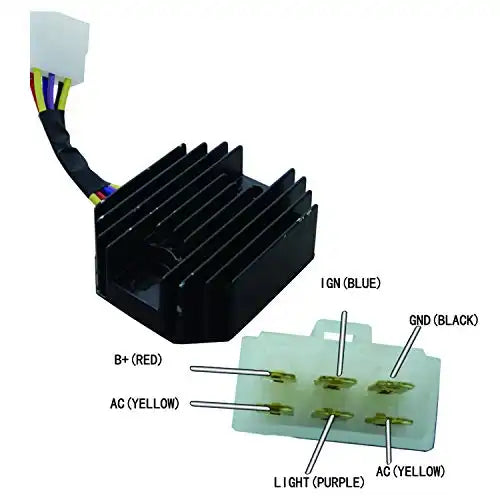 Cargue la imagen en el visor de la galería, New Regulator 12 Volt Rectifier Assembly Replacement For John Deere 240 245 Lawn Tractor 345 F525 F735 GX345 LX176 LX188 LX279 X495 X575 X700 X720 X724 X728 CX CS TS Gator AM101046 AM126304 - Electrical Parts > Regulator from MyMROmarts
