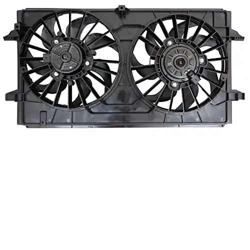 Indlæs billede i Gallery Viewer, New Radiator Dual Fan Assembly Replacement For 2007 2008 2009 2010 2011 2012 Chevy Malibu & Pontiac G6 V6 3.5L 3.6L 3.9L, 22719384, 620-969, 620969 - Engine Parts > Cooling System > Engine Fan Parts from MyMROmarts