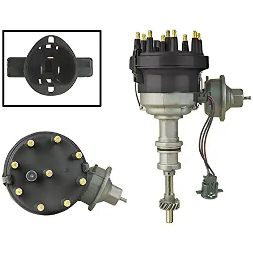 Load image into Gallery viewer, New Distributor Replacement For 1976-1987 Replacement Ford Bronco, Lincoln Continental, Mercury Cougar F2351 5.8 400 6.6 460 7.4, Replaces D4AE12127HA, D50E12127FA, D8AE12127 - Electrical Parts > Other Electrical Parts from MyMROmarts