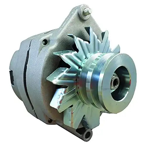 Load image into Gallery viewer, New Alternator Replacement For Tractor & Chevy 10SI 1-Wire One Wire with 2 Groove Pulley - Electrical Parts > Alternator from MyMROmarts