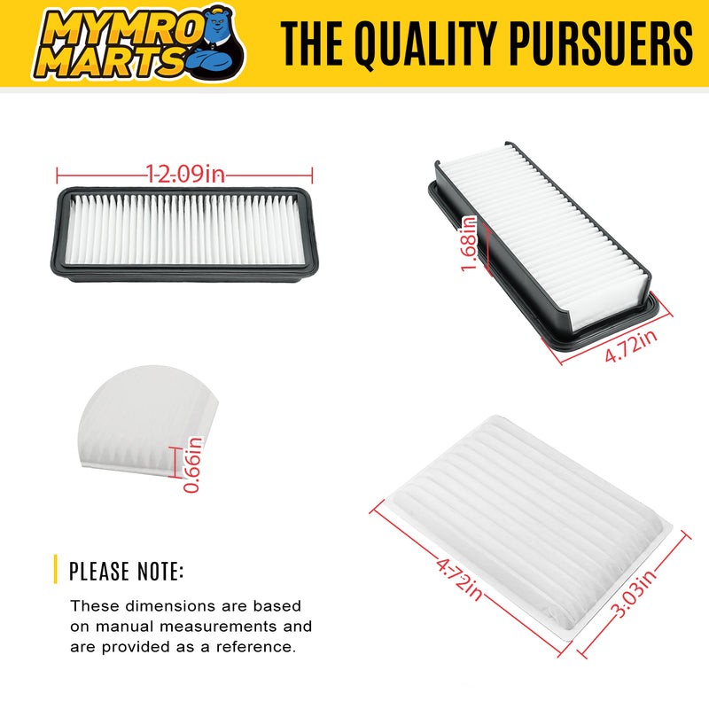 Indlæs billede i Gallery Viewer, Cab Air Filter Kit T1855-71600 6A671-75090 for Kubota Tractor M5040FC M6040FC M8540DTC M9540FC M9960HDC M7-131P M6-101DTC from MyMROmarts