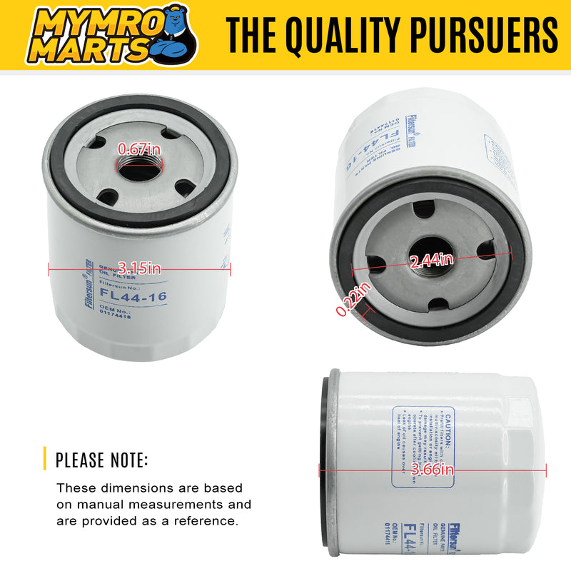 Load image into Gallery viewer, New 2PCS Engine Oil Filters 40318591 For LS Tractor XG3100 XR3100 XR4100 XU6100 XU6158 XU6168 MT230E MT235E - Engine Maintenance Parts > Oil Filter from MyMROmarts