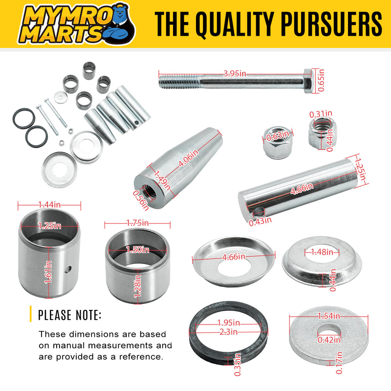 Load image into Gallery viewer, Pin Bushing Kit 7101078 6732443 6577954 6730997 6805453 for Bobcat Skid Steer Loader T180 T190 S150 S160 S175 S185 773 from MyMROmarts