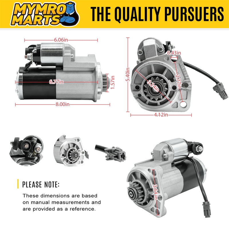 Load image into Gallery viewer, Starter Motor 23300-ET80A 19061 19148