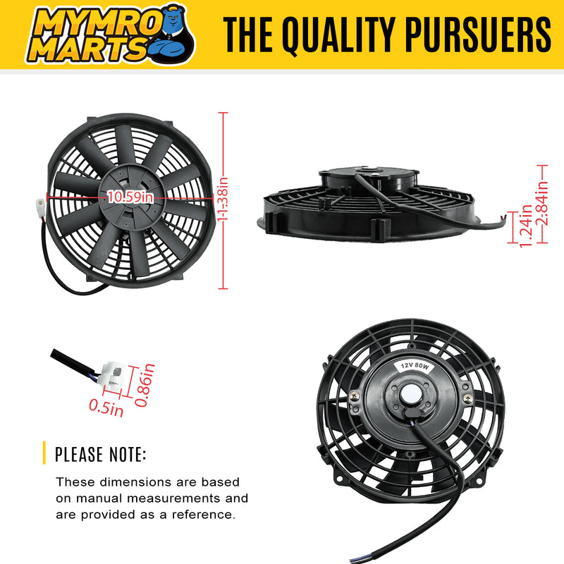 Load image into Gallery viewer, 24V 120W VA11-BP12 / C-57S Universal Blow Engine Cooling Fan 280mm/10 Inch for Spal from MyMROmarts