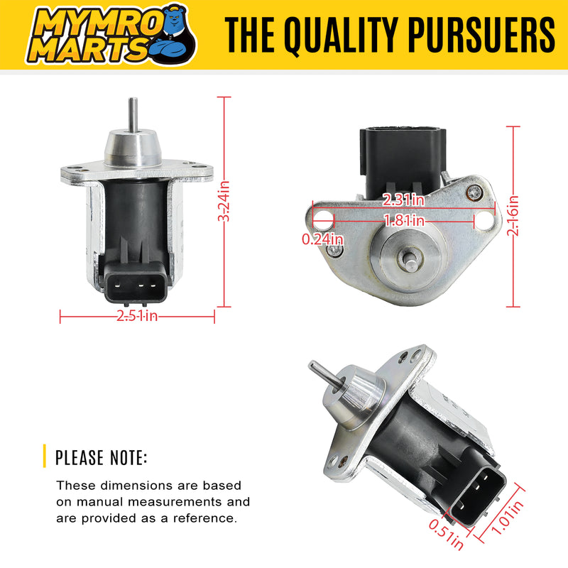 Load image into Gallery viewer, Solenoid Valve 119285-77952 1503ES-3TNA72 for Yanmar Engine 3TNE78 3TNE82A 3TNE88 3TNA72 4TNE88 from MyMROmarts