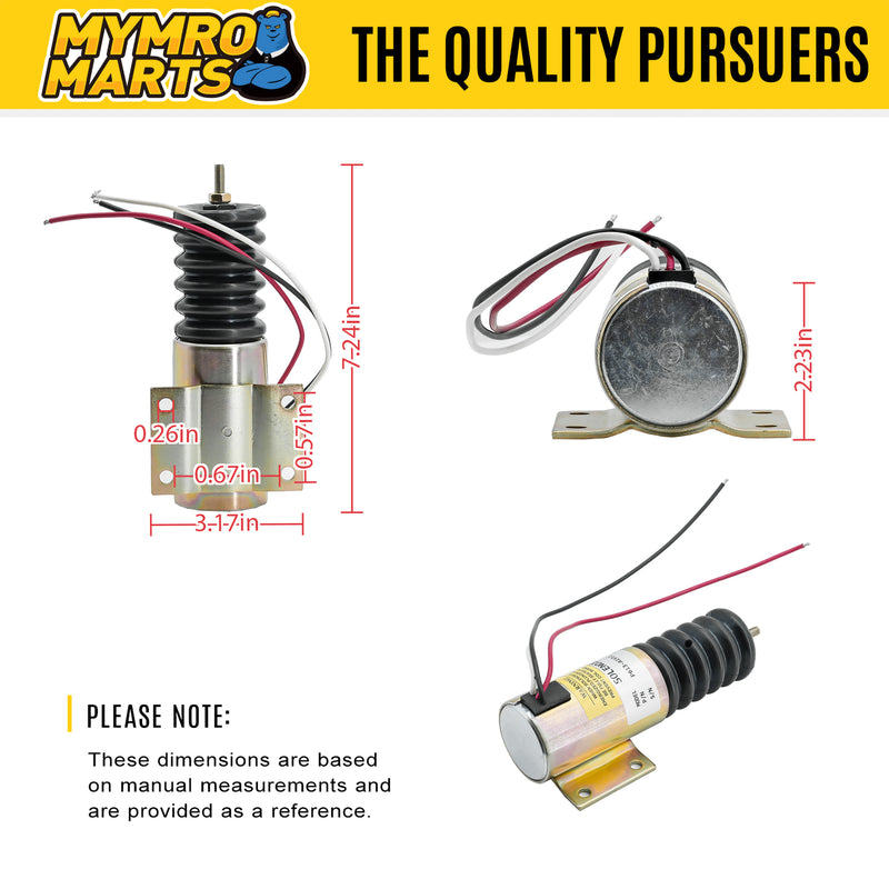 Afbeelding laden in Galerijviewer, Pull Solenoid P613-A1V12 12Volt Trombetta for Engine Throttle Continuous Duty from MyMROmarts