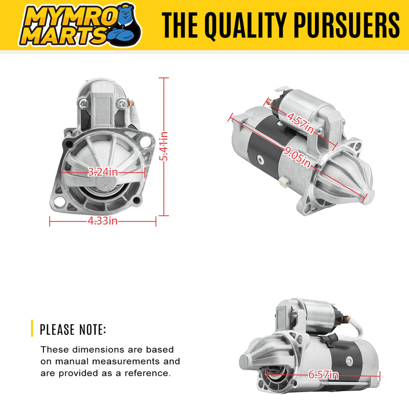 Load image into Gallery viewer, Starter Motor E5500-6301 for Bobcat CT230 CT225 CT235 CT335 CT445 CT450 from MyMROmarts