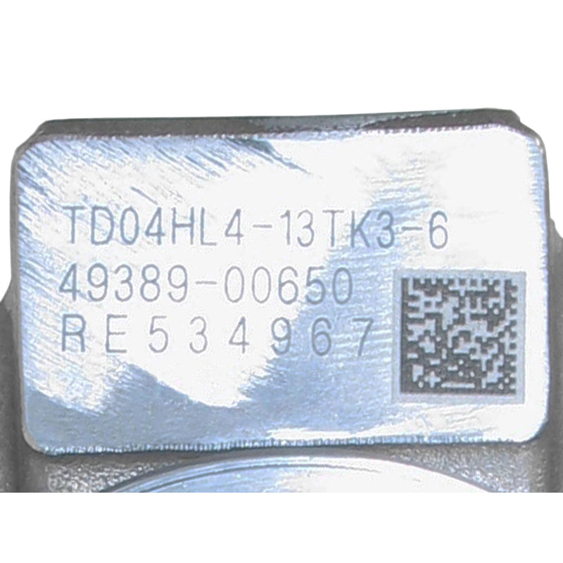 Load image into Gallery viewer, Turbo TD04HL S100 Turbocharger RE534967 RE534966 for John Deere John Deere Skid Steer Loader 326D 333D Engine D27DTP 5030HF285 S250 Tier lll PowerTech - Engine Parts > Air Intake and Exhaust System > Turbocharger from MyMROmarts