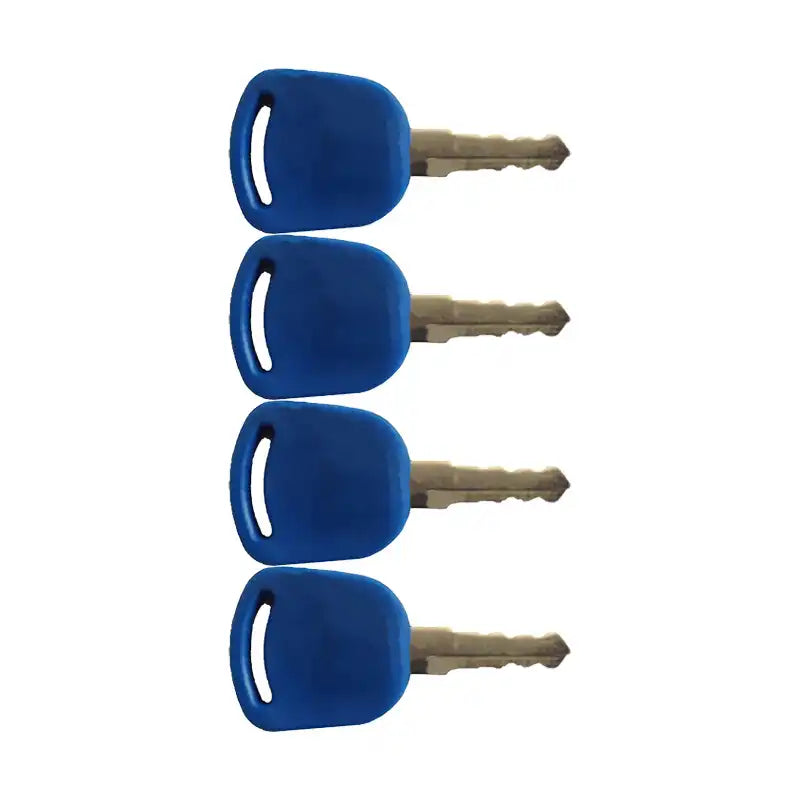 4PCS Ignition Keys 14601 82030143 For CASE FARMALL 120A 140A 110A 65C 75C 125A 130A