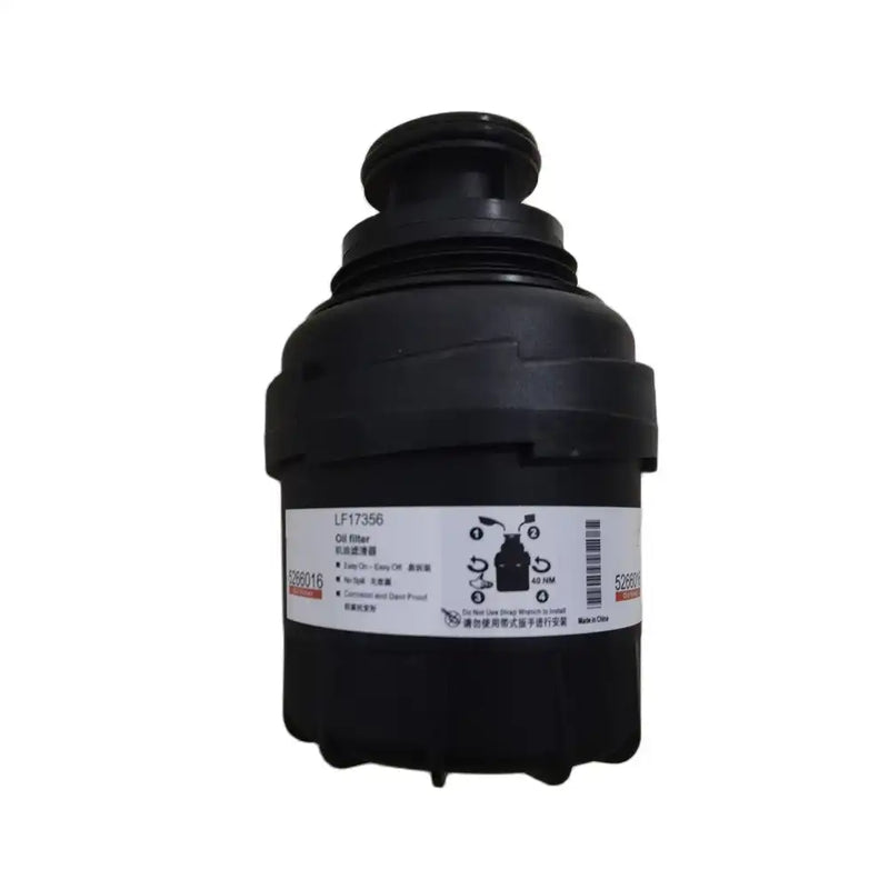 Load image into Gallery viewer, 4Pcs Oil Filter LF17356 5266016 P557356 B40051 For Cummins ISF2.8 Foton Tunland 4X4 WL7532 - Engine Maintenance Parts > Oil Filter from MyMROmarts